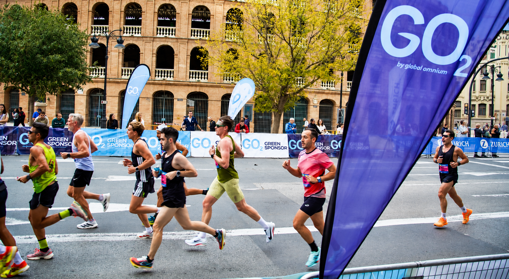 El Medio y el Maratón Valencia contarán con GO2 by Global Omnium como Green Sponsor
